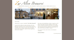 Desktop Screenshot of brauereivilla.de